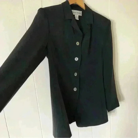 Rena Rowan Silk Blazer Size 6 - Picture 3 of 6